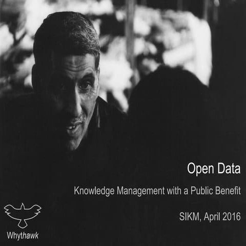 Open data – Knowledge Management with a Public Benefit