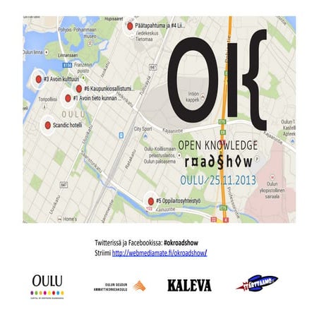 Avoin data roadshow Oulu | PDF