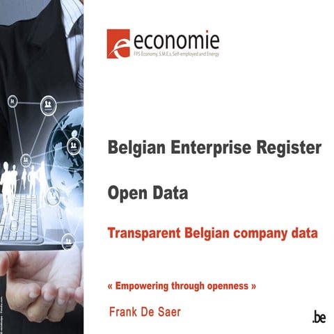 Belgium Business Register (KBO BCE) in Open Data