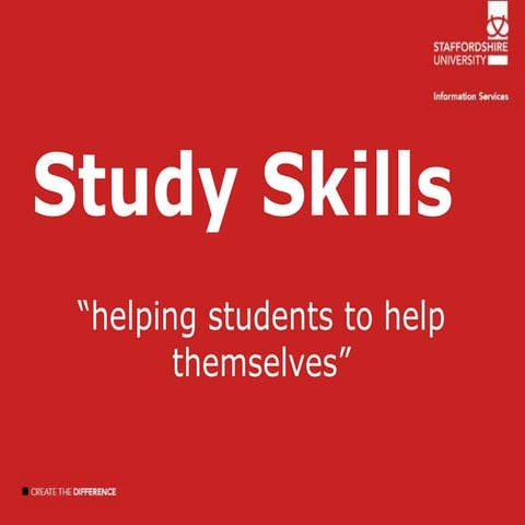 Open day information   stafford study skills