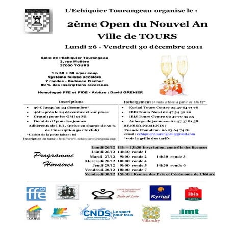 Open de nouvel an