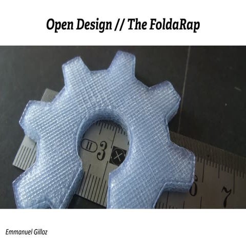 an Open Design Story : The Foldarap (v5)