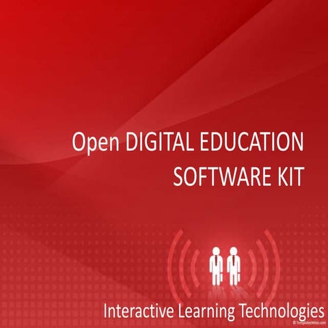 Open Digital Education Software Kit