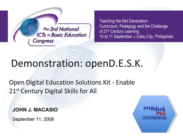 Opendesk Congress2008