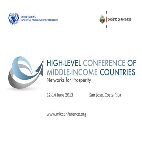 Open Dialogue MICs Conference 2013 Vienna May 8, Presentation by UNIDO