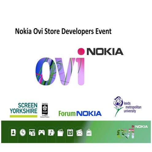 Nokia Ovi Store Developers Event - 17th November 2009