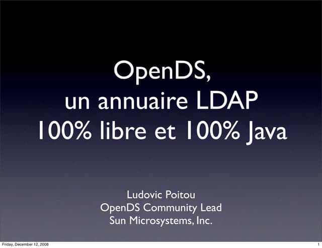 OpenDS Aquarium Paris