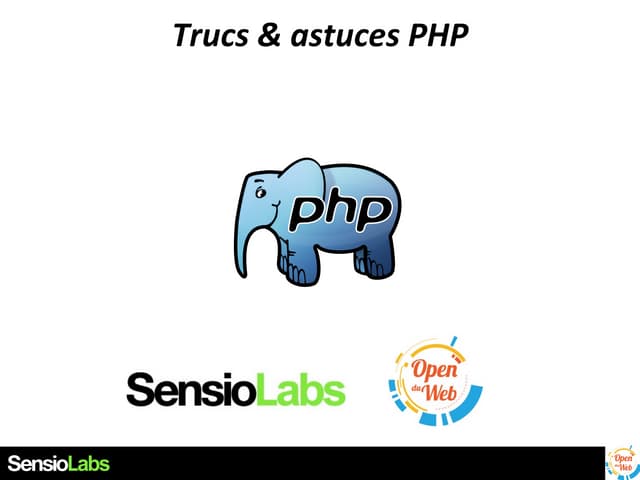 PHP Tips for certification - OdW13