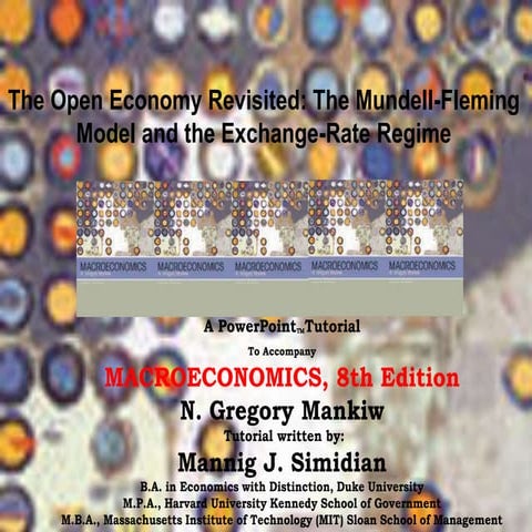 Open Economy Mankiw tutorial.ppt