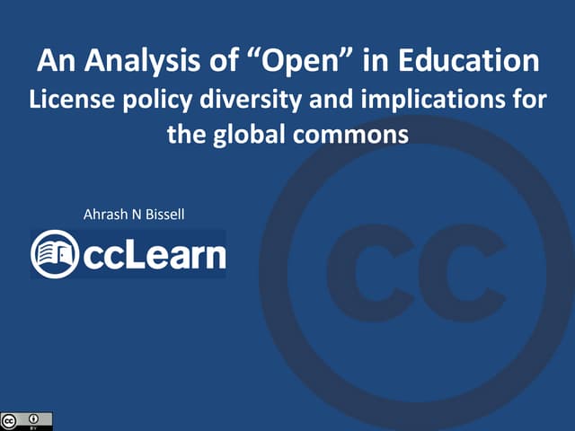 Open Ed2008   An Analysis Of Open