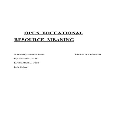 OPEN  EDUCATIONAL            RESOURCE  MEANING.docx