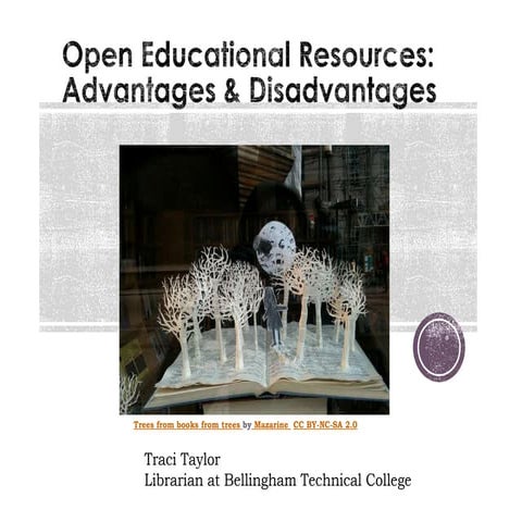 Open Educational Resources: Advantages & Disadvantages