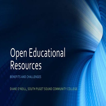 Open educational resources | PPT