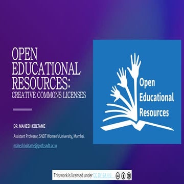 Open Educational Resources Creative Commons Licenses.pdf