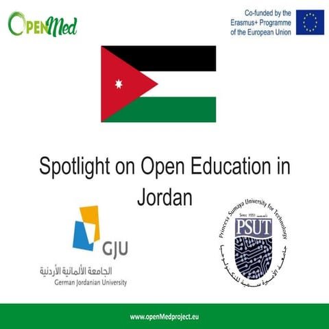 OpenMed Torino Week: Spotlight on Open Education in Jordan
