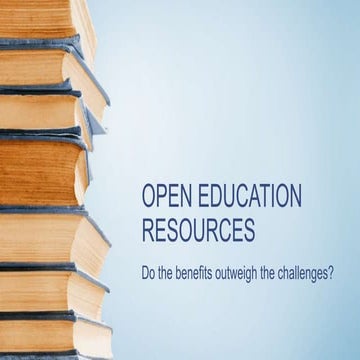Open education resources