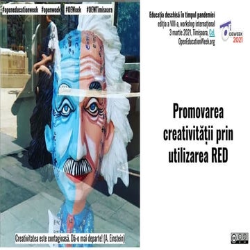 Promovarea creativității prin utilizarea Resurselor Educaționale Deschise