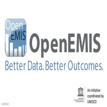 OpenEMIS - Open Source Education Management Information System | PPTX ...