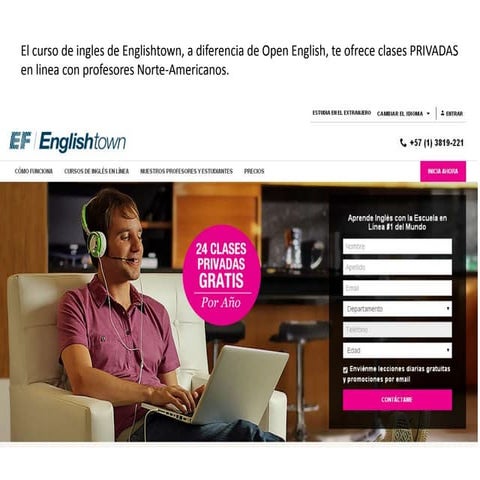 Como Funciona Open English - Aprenda Inglês Online