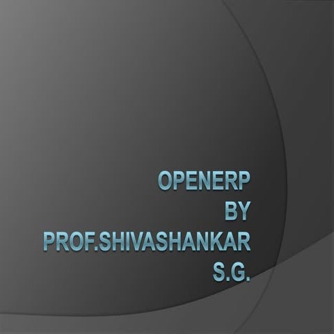 Open erp