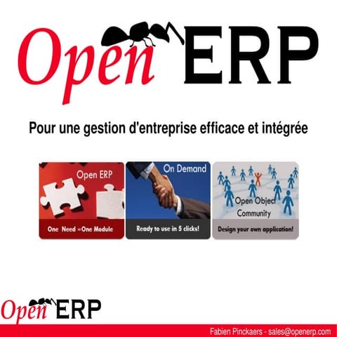 Open ERP Presentation - Français