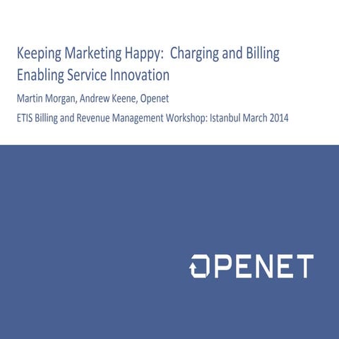 Keeping Marketing Happy