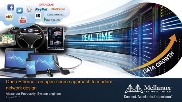 Open Ethernet: an open-source approach to modern network design