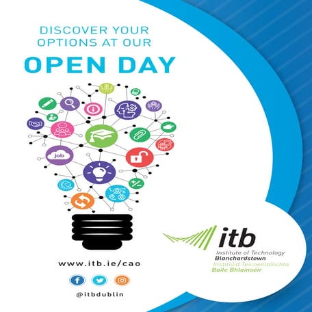 ITB Open Day Schedule November 2018