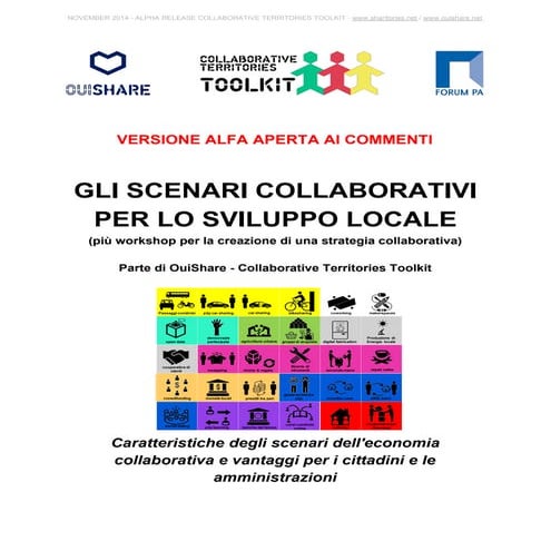 OuiShare - Collaborative Territories Toolkit Release Alfa - Aperto ai Commenti