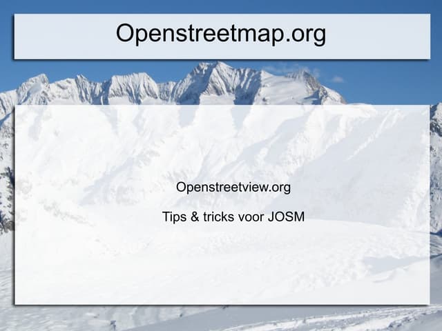 Open geo day