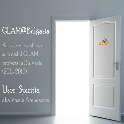 OpenGLAM-2013-Vassia-Atanassova