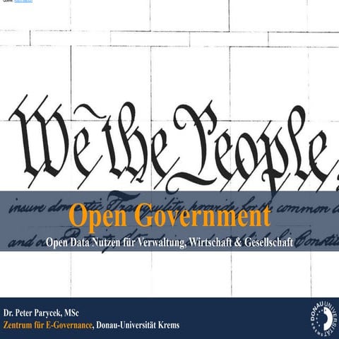 Open Government Data