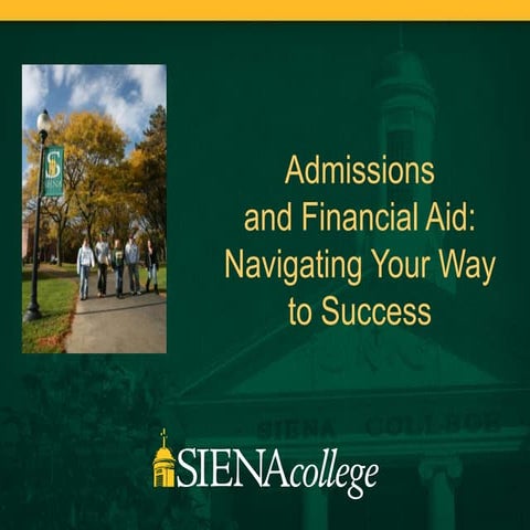 Siena College Open House Presentation | PPTX