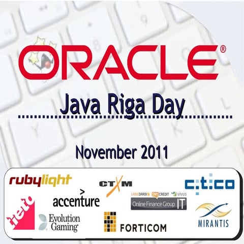 Java Riga Day 2011 Opening
