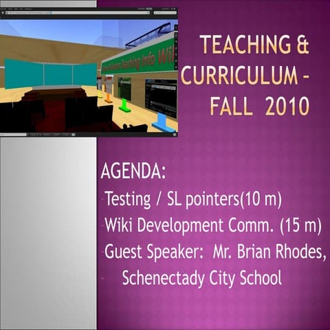 Semester opening - SL requirements