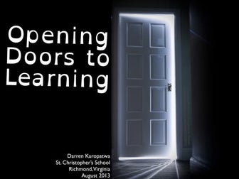 Opening Doors to Learning v1