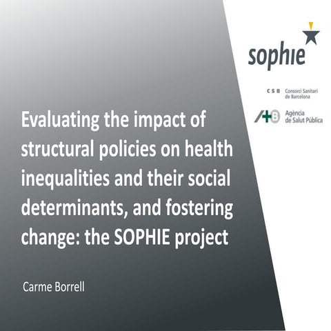 Evaluating the impact of structural policies on health inequalities and their...