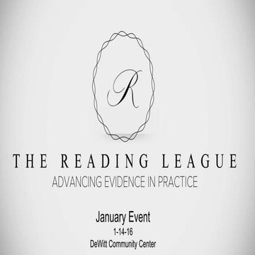 Opening introduction powerpoint