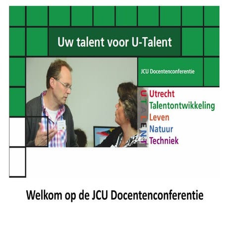 Opening JCU conferentie 2013