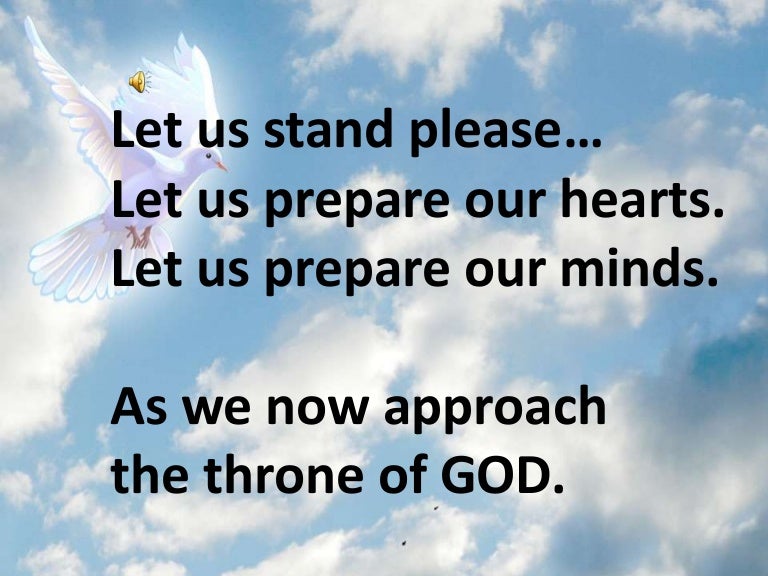 Opening Prayer Day 1