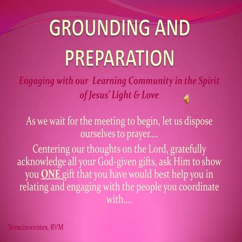 Opening prayer | PPTX