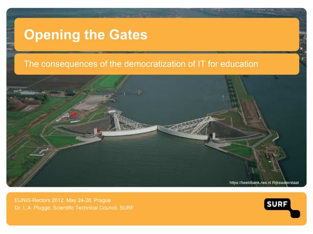 Opening the gates
