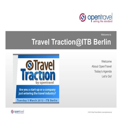 Opening Travel Traction Berlin