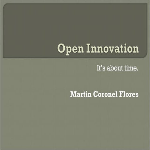 Open Innovation