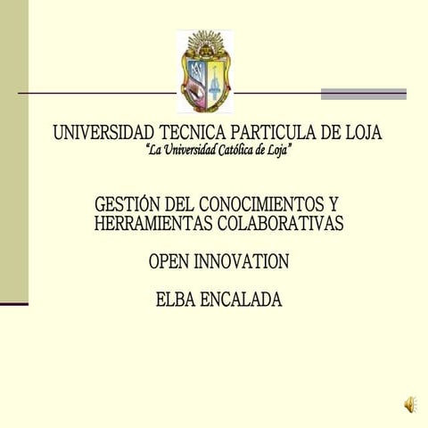 Open Innovation