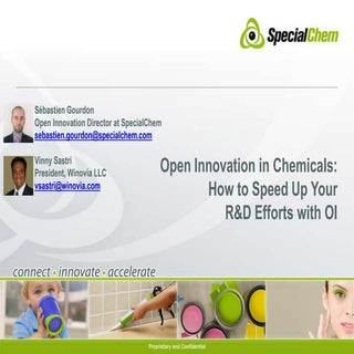 Open Innovation in Chemicals