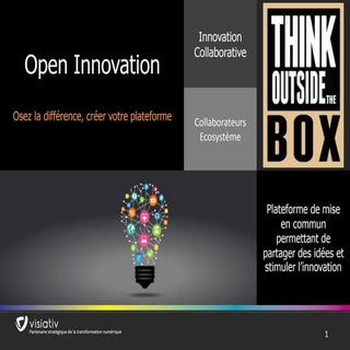 Open innovationplateforme by Visiativ