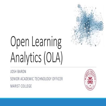 Open learning analytics overview (lasi) v1