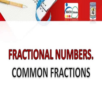 FRACTIONAL NUMBERS