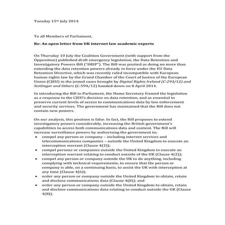 Open letter UK legal academics #drip